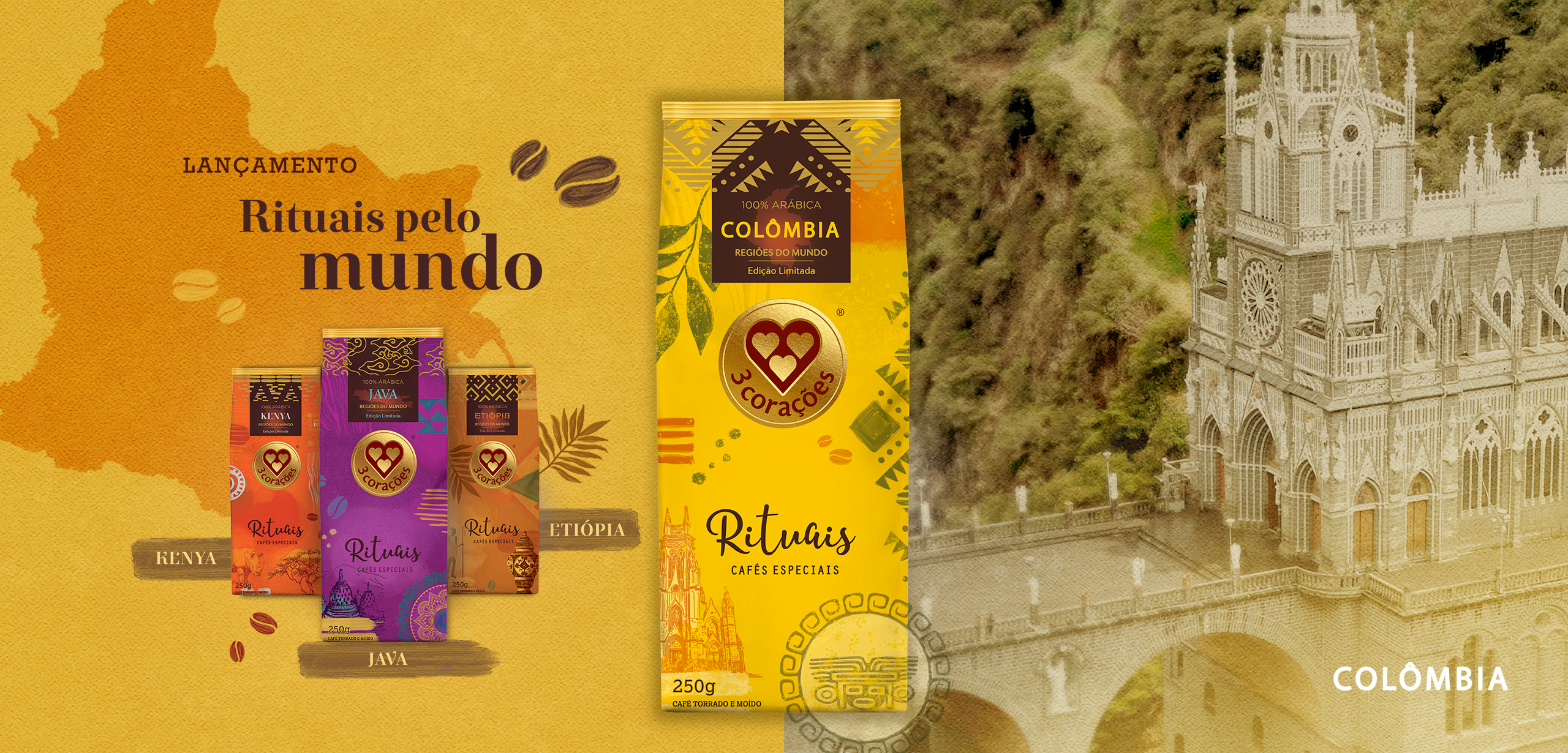 Café 3 Corações - Rituais pelo Mundo - Colombia