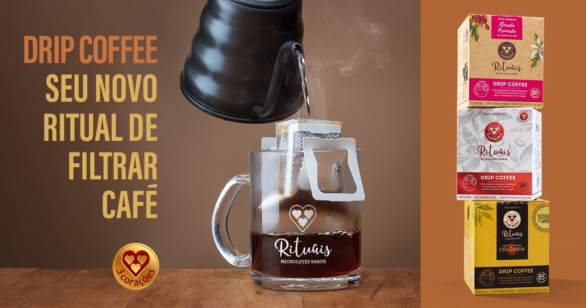Drip Coffee Nossos Produtos Café 3 Corações