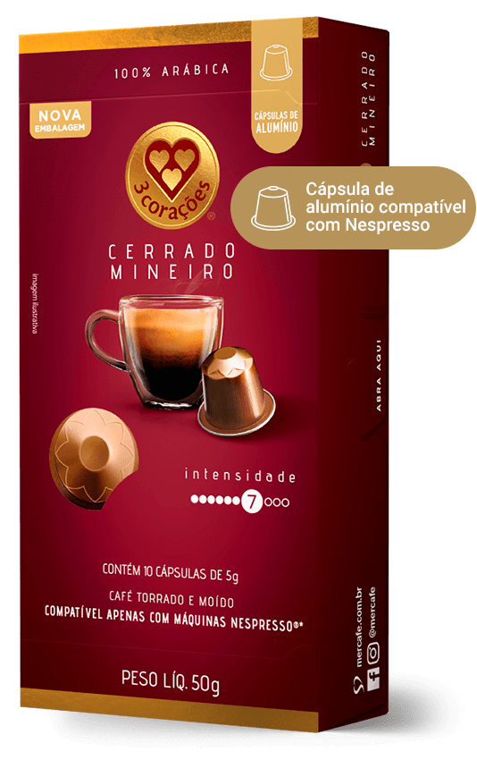 Cápsula de Espresso Cerrado Mineiro