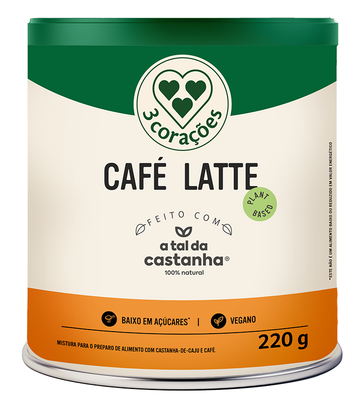 Cafe Latte com Leite Vegetal