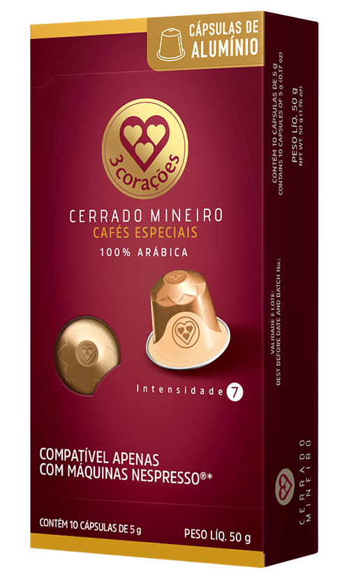 Cápsula de Espresso Cerrado Mineiro