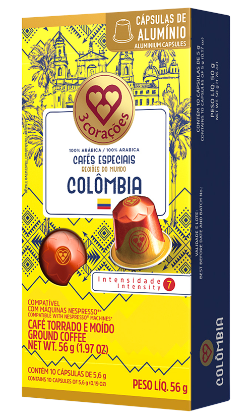 Cápsula de Espresso Regiões do Mundo Colômbia